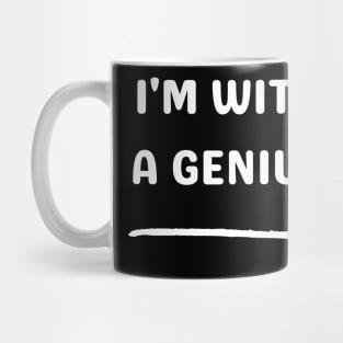 i'm with a genius Mug